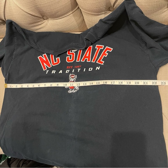 NC State Shirt by Gildan Men’s XL Wolfpack Tradition Ultra Cotton Shirt Black - Picture 10 of 12